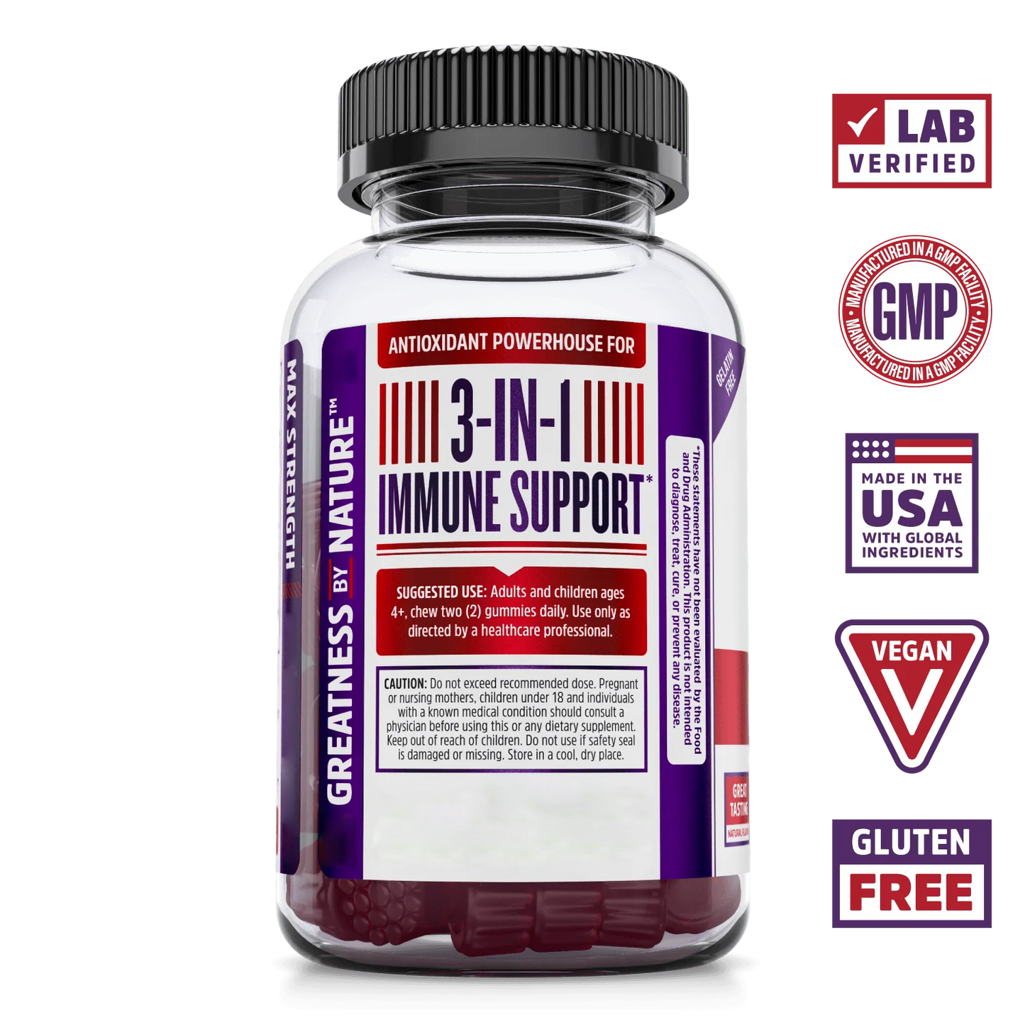 Dazorn® Elder-Mune Elderberry Gummies