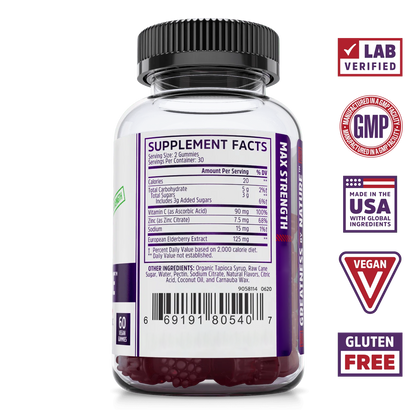 Elder-Mune Elderberry Gummies